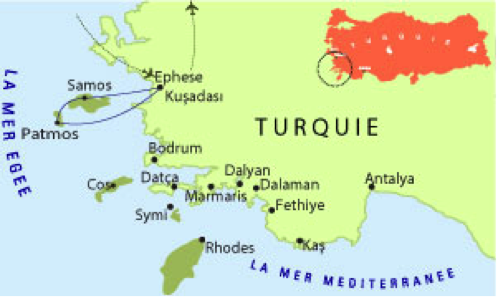 carte turquie